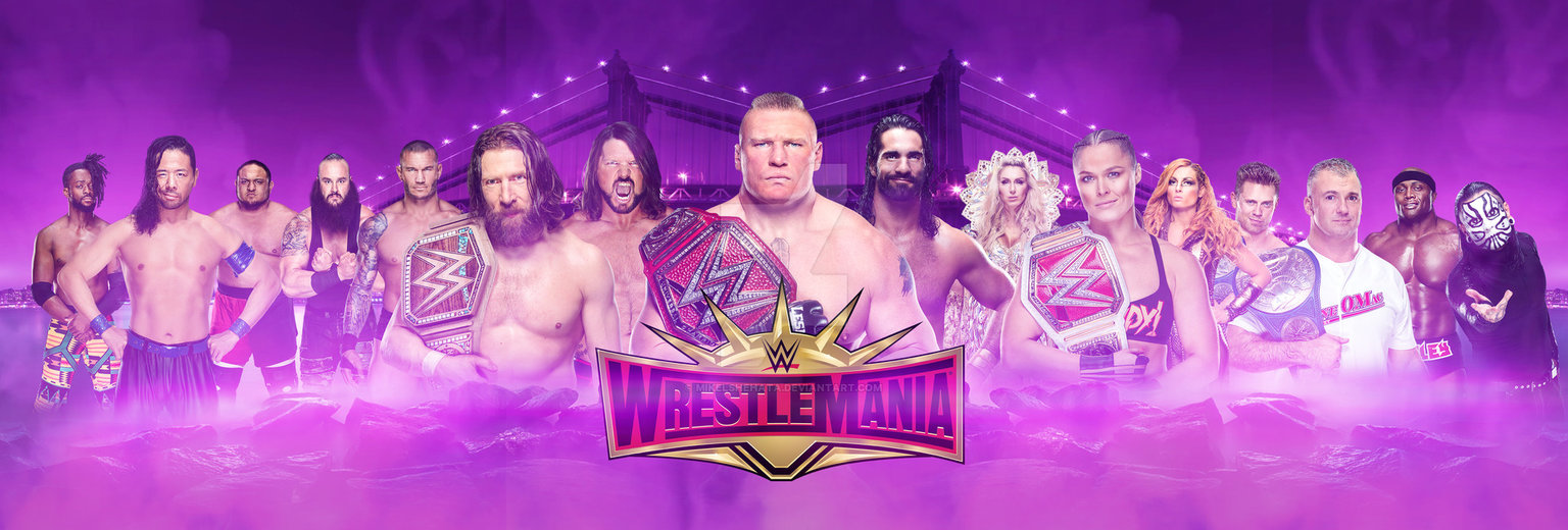 Wwe Wrestlemania New Wallpaper By Mikelshehata