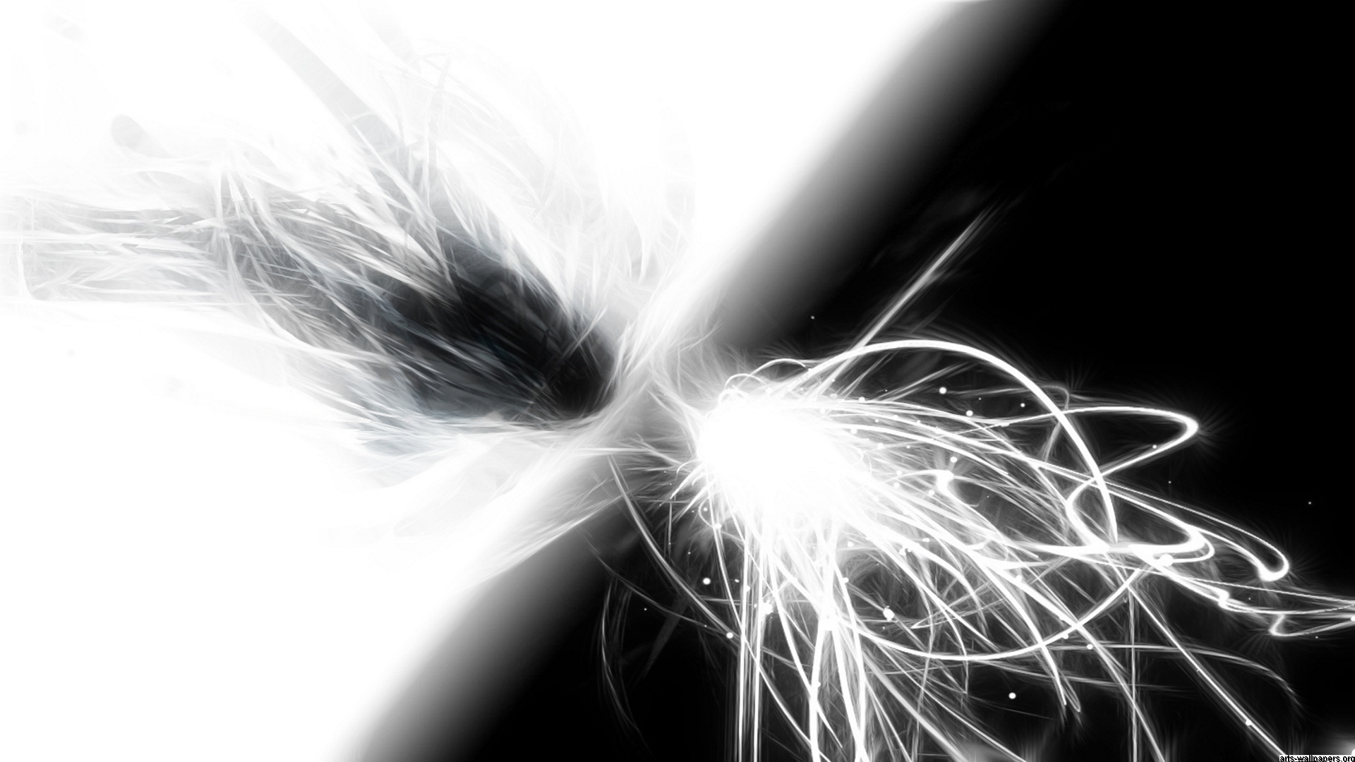 Black And White Abstract Drawings Cool Wallpaper