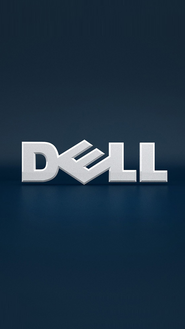 Dell Logo iPhone Wallpaper Background And