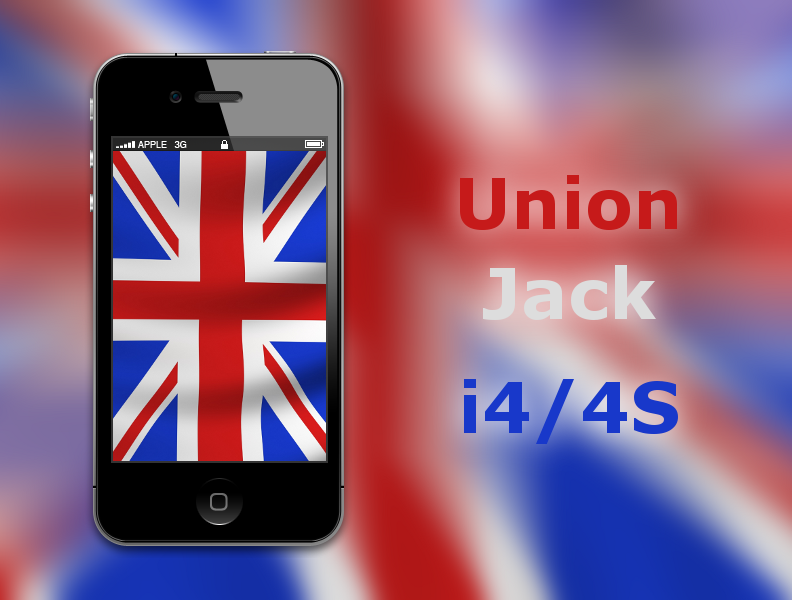 Union Jack iPhone Wallpaper by biggzyn80 792x600