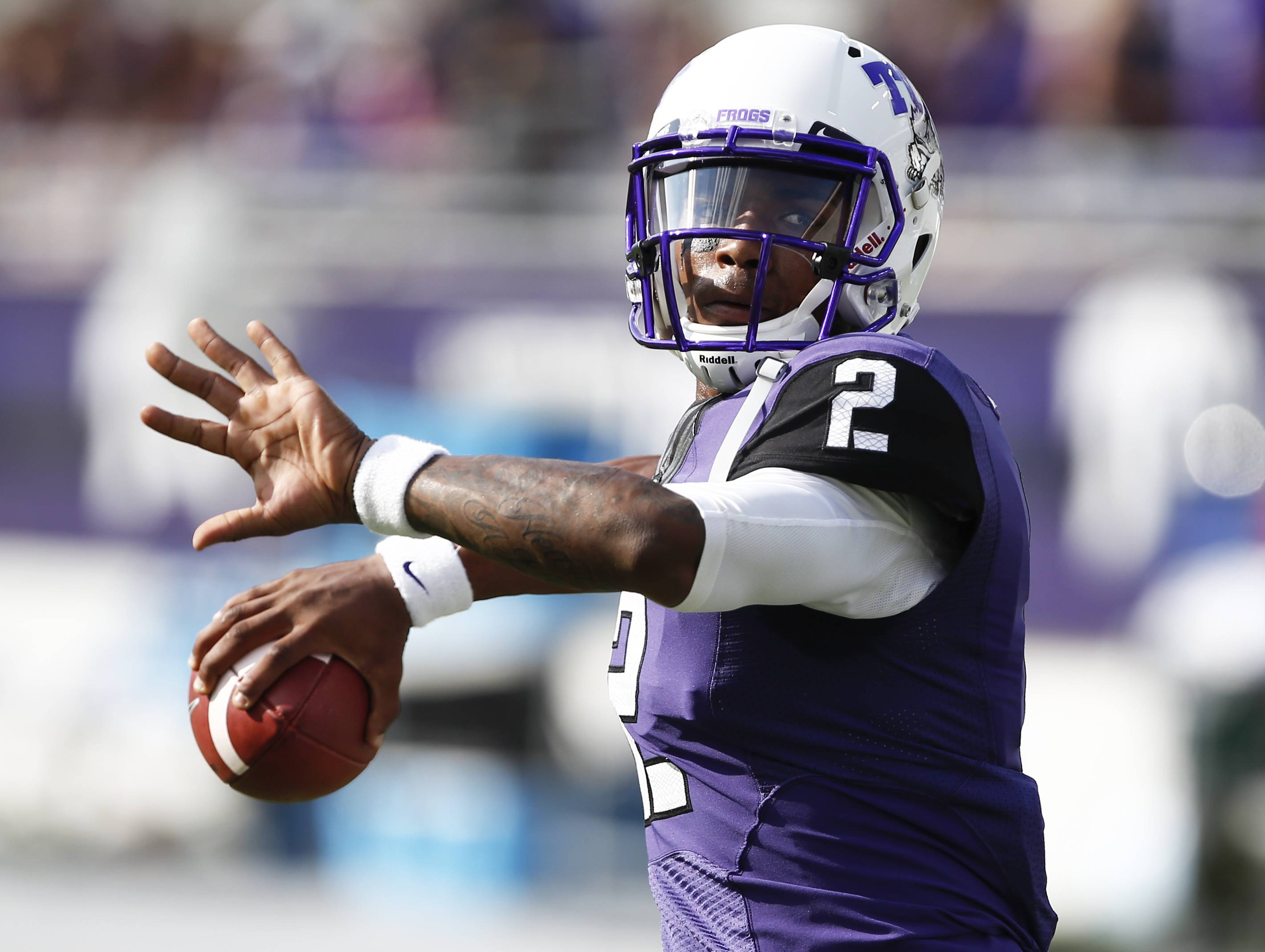 Trevone Boykin Answers Tcu S Biggest Question In Dominant Performance