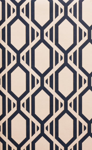 Navy Blue and White Geometric Wallpaper Bolt   Wallpaper   by