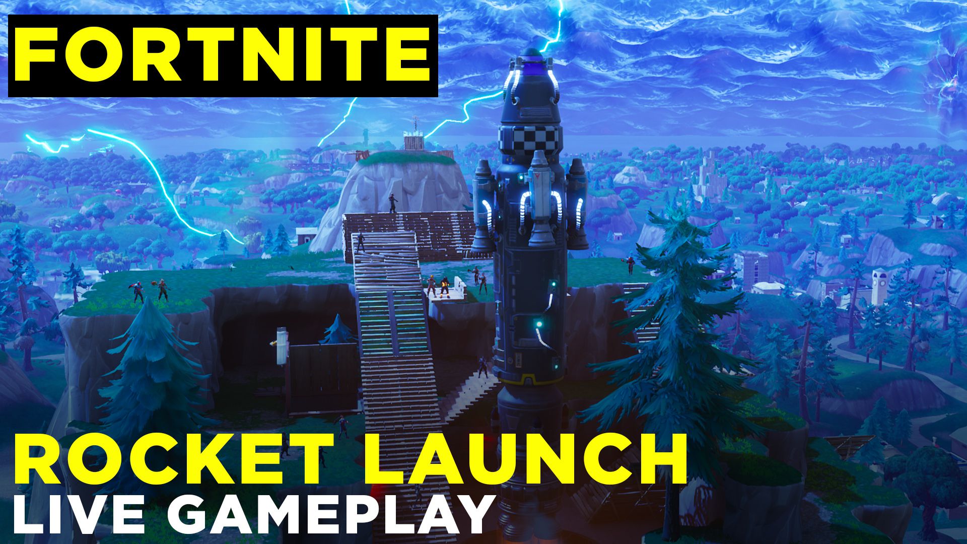 Fortnites rocket launch created a dimensional rift in the sky