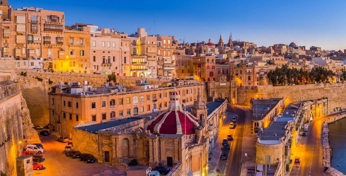 Valletta Malta Ciudad Europa Wallpaper