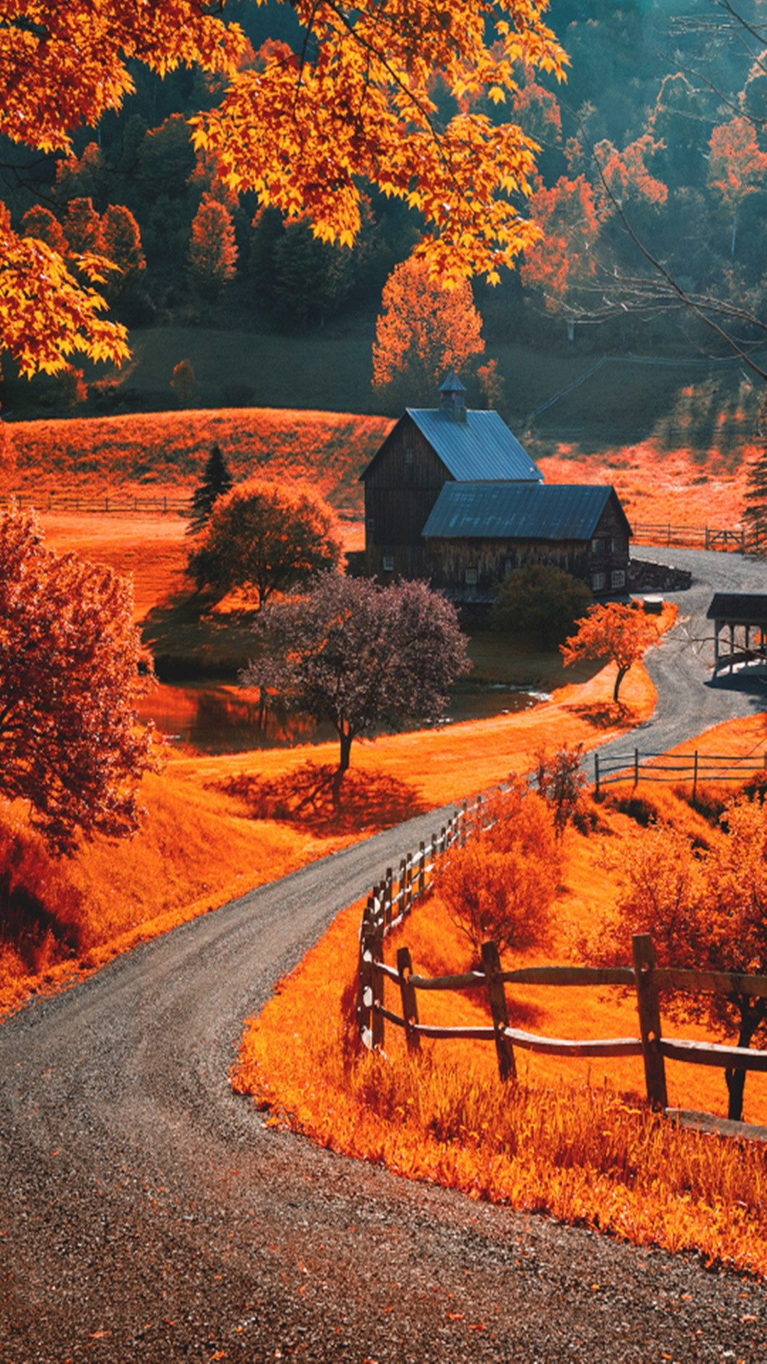 Fall Country Scenes Wallpaper