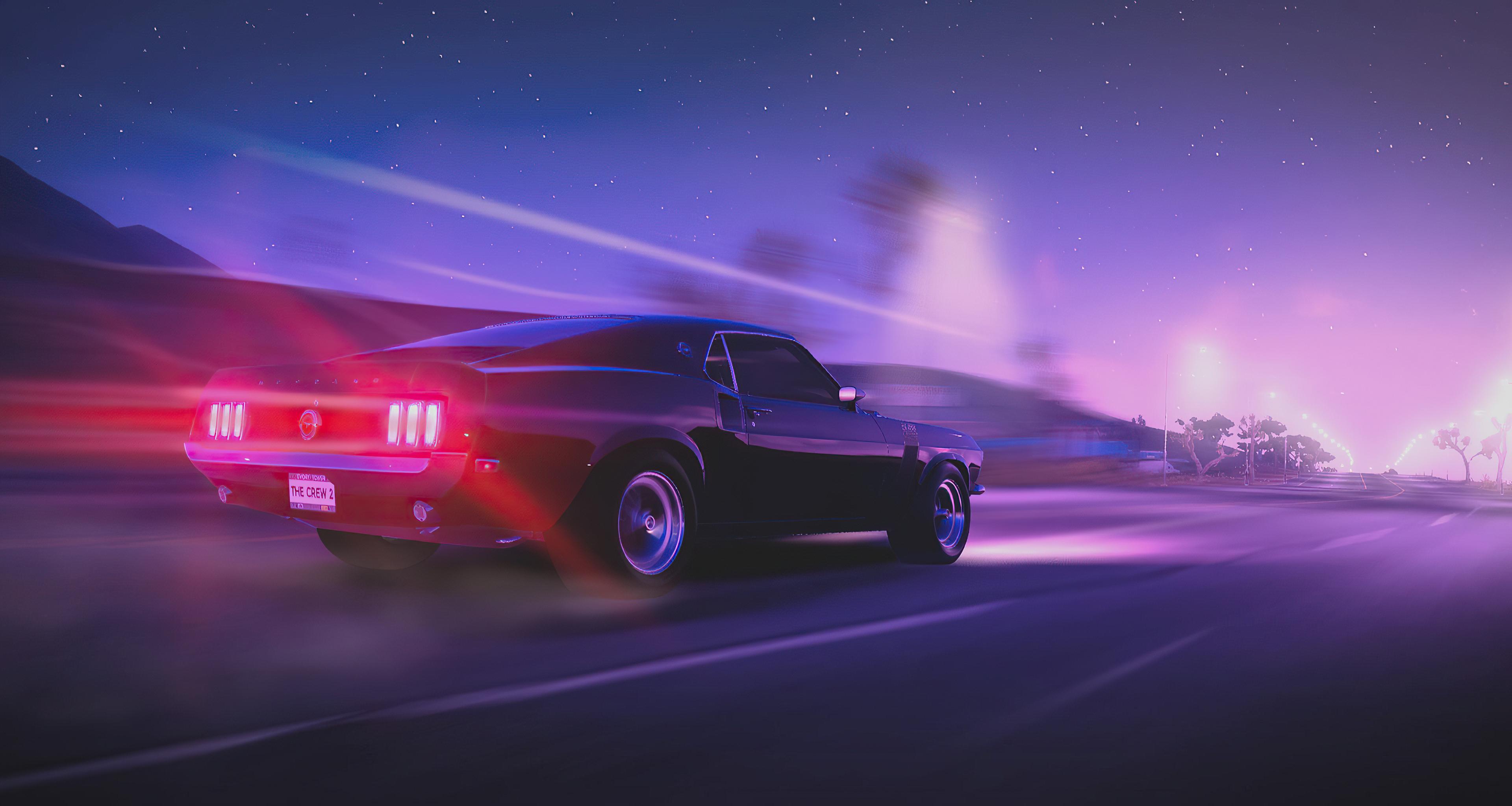 Ford Mustang The Crew Game 4k HD Games Wallpaper Image