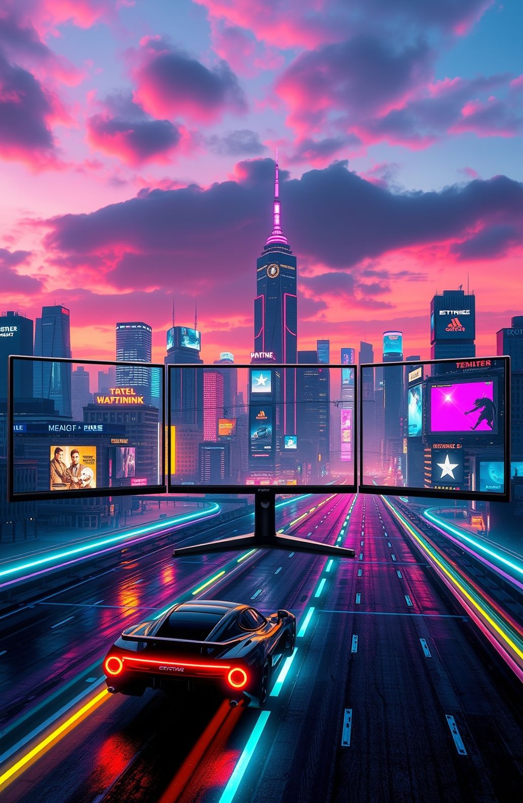 Best Triple Monitor Wallpaper
