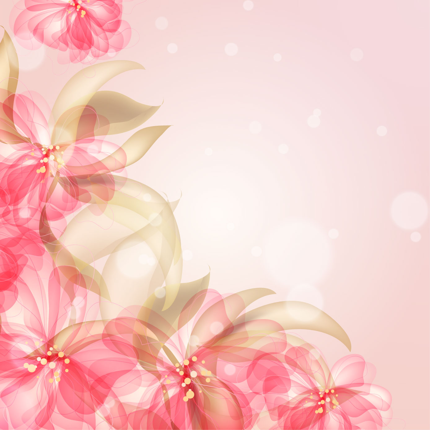 Colorful Flower Background Vector images