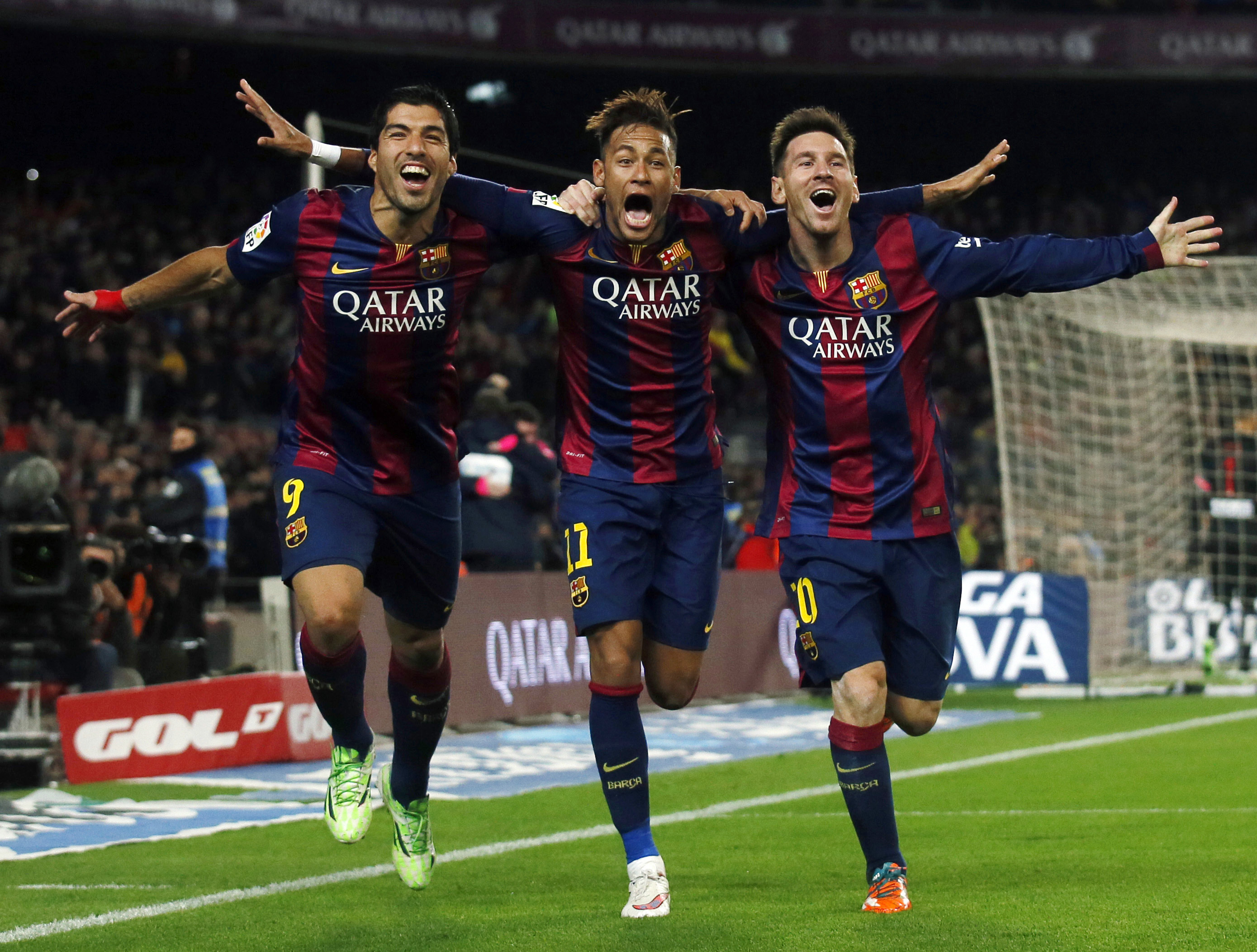 Messi Suarez Neymar Le Week End En Image