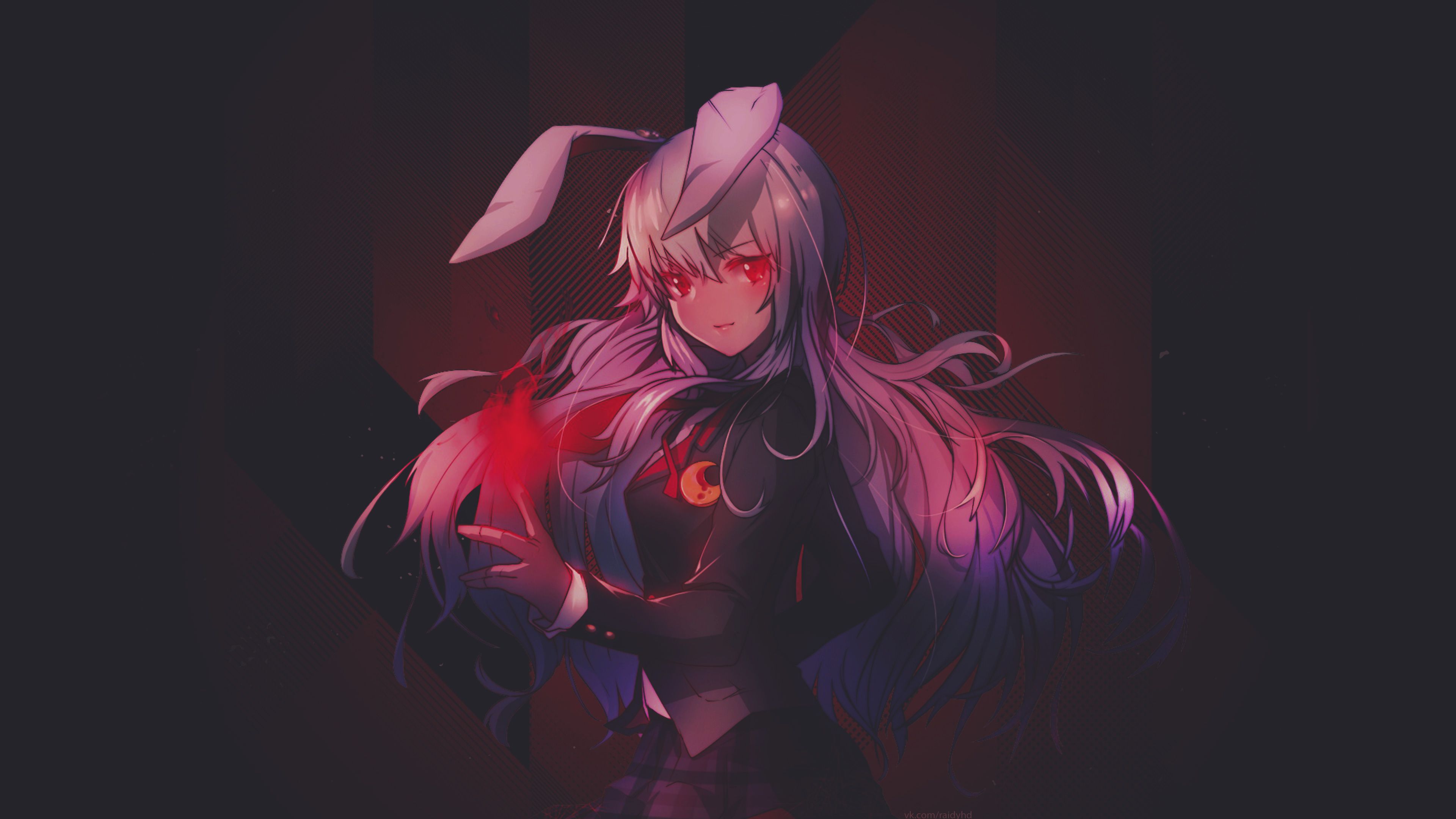 4k Purple Anime Wallpaper