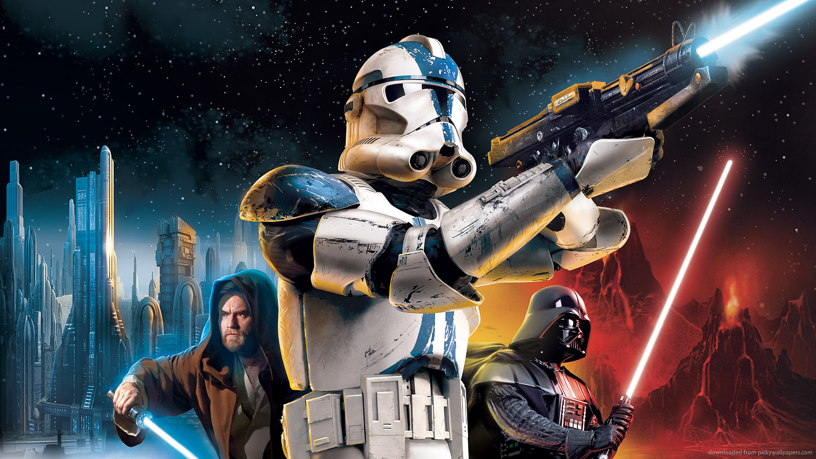 Download 1600x900 Star Wars Battlefront 2 Wallpaper