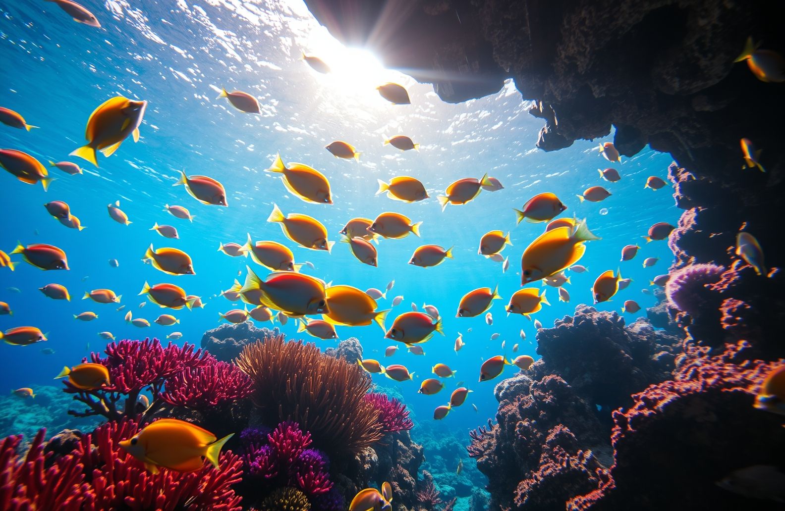 Aquarium HD 1080p Wallpaper