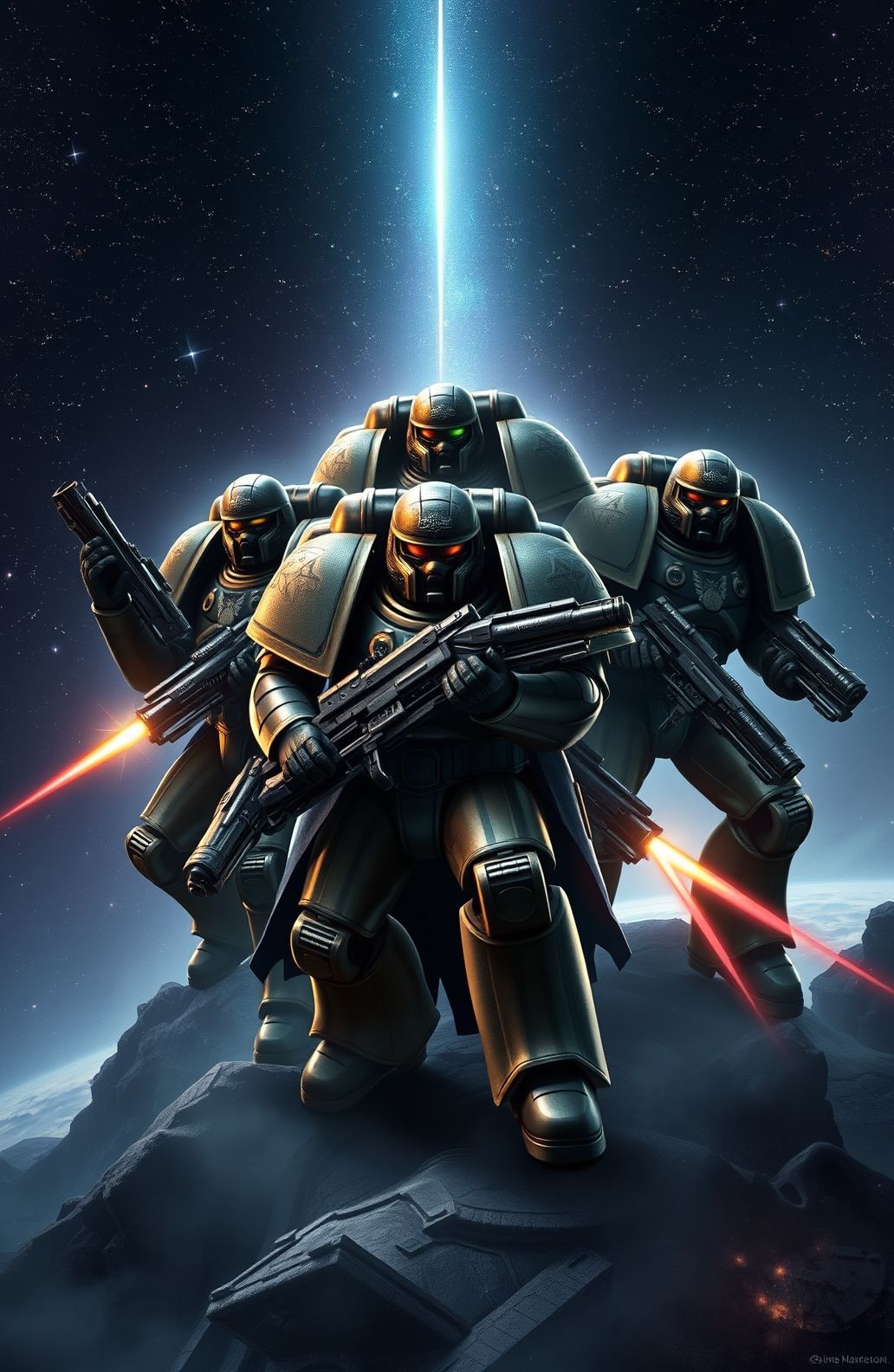 Space Marines Wallpaper