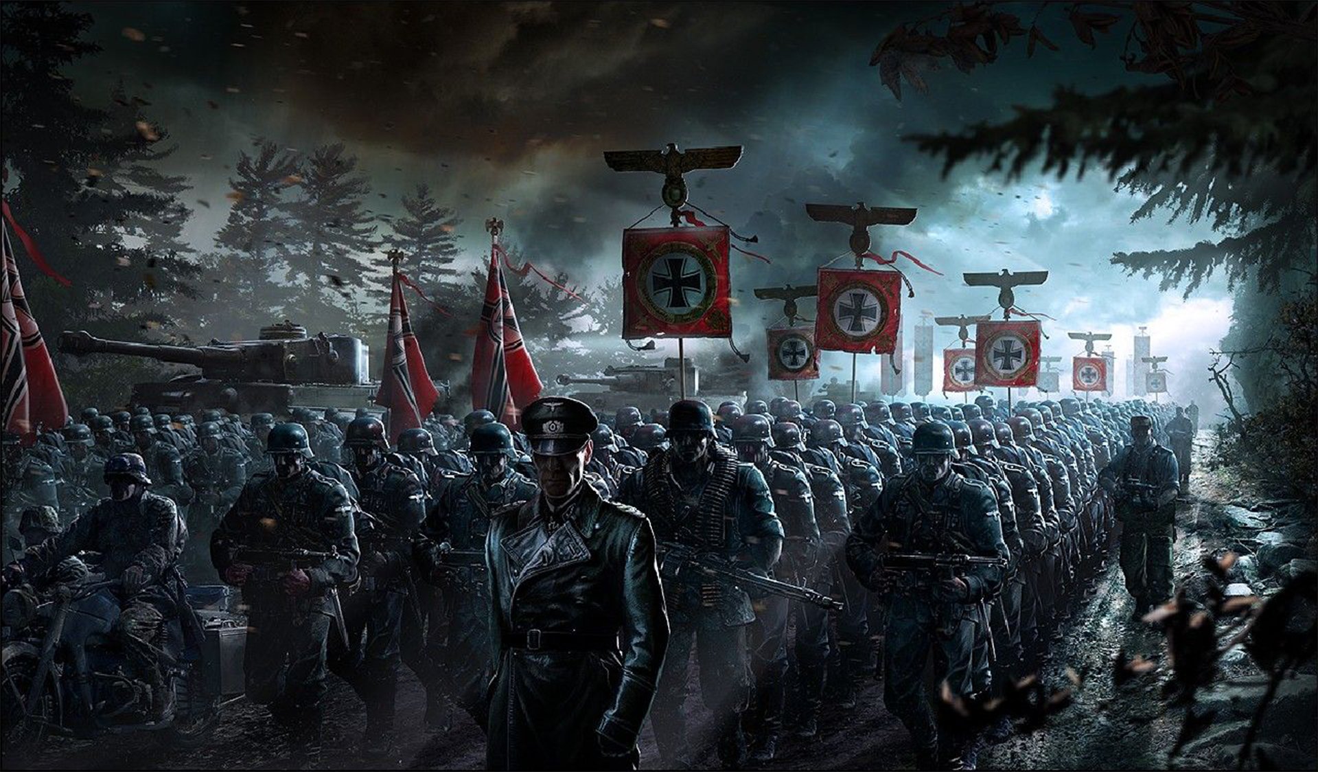 A Sick Wallpaper For The Axis Players Struggling Against