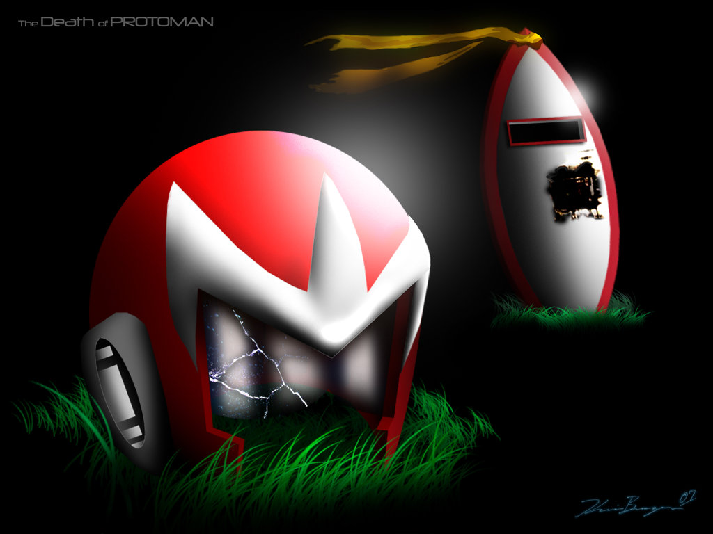 Protoman Wallpaper HD The Death Of By