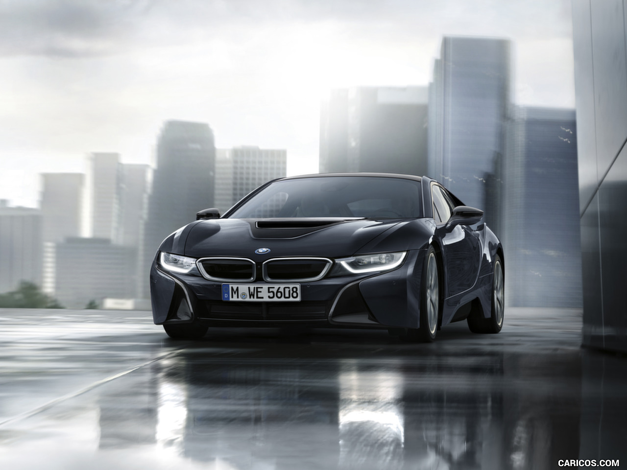 Bmw I8 Protonic Dark Silver Special Edition Front
