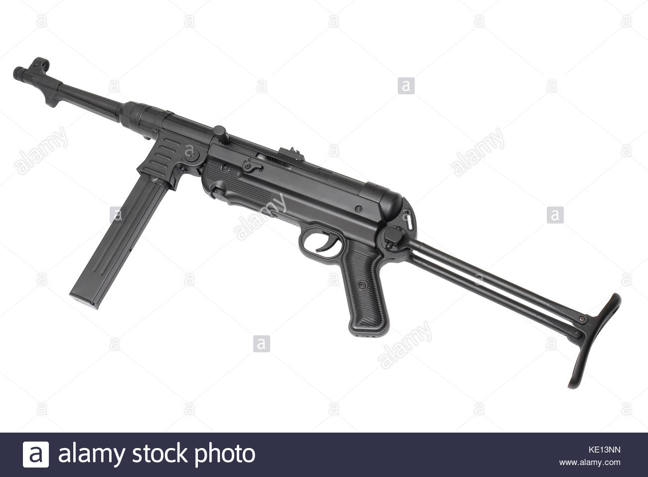 German At Wwii Mp40 Submachine Gun Usually Used By Wehrmacht