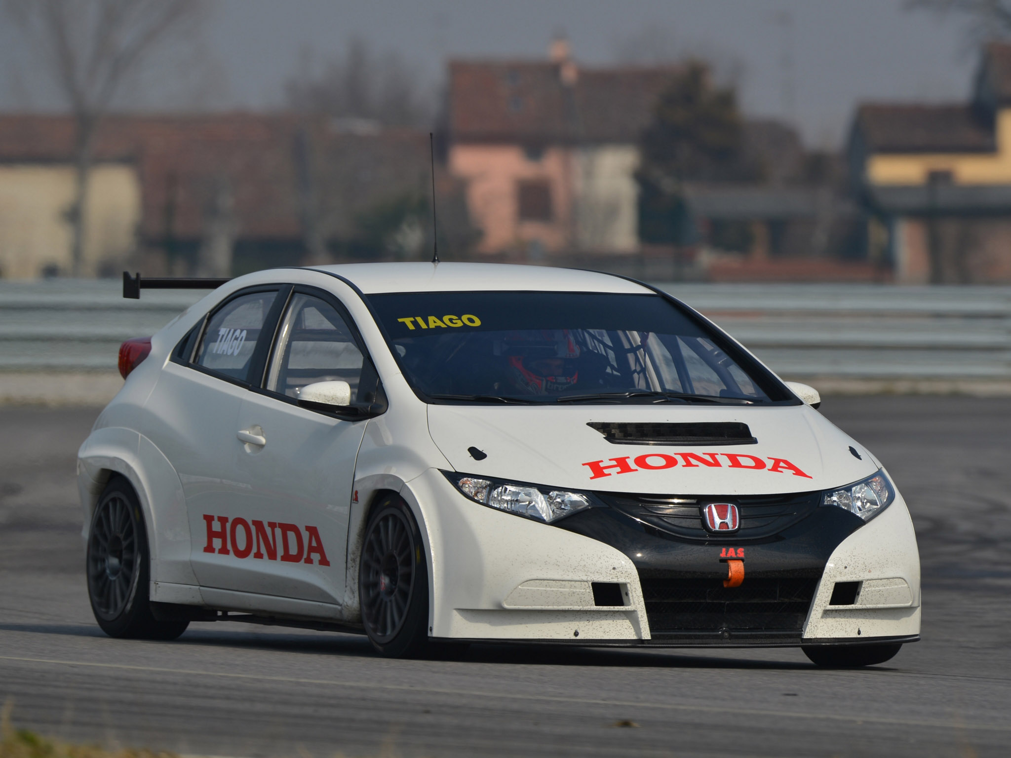 Honda Civic Wtcc Race Racing Wallpaper