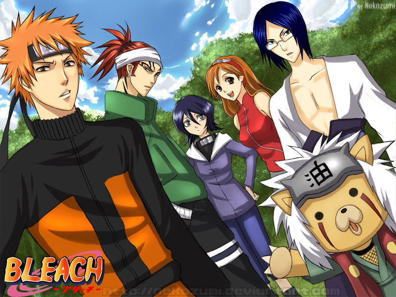 Naruto Fan S Hub And Bleach Collaboration