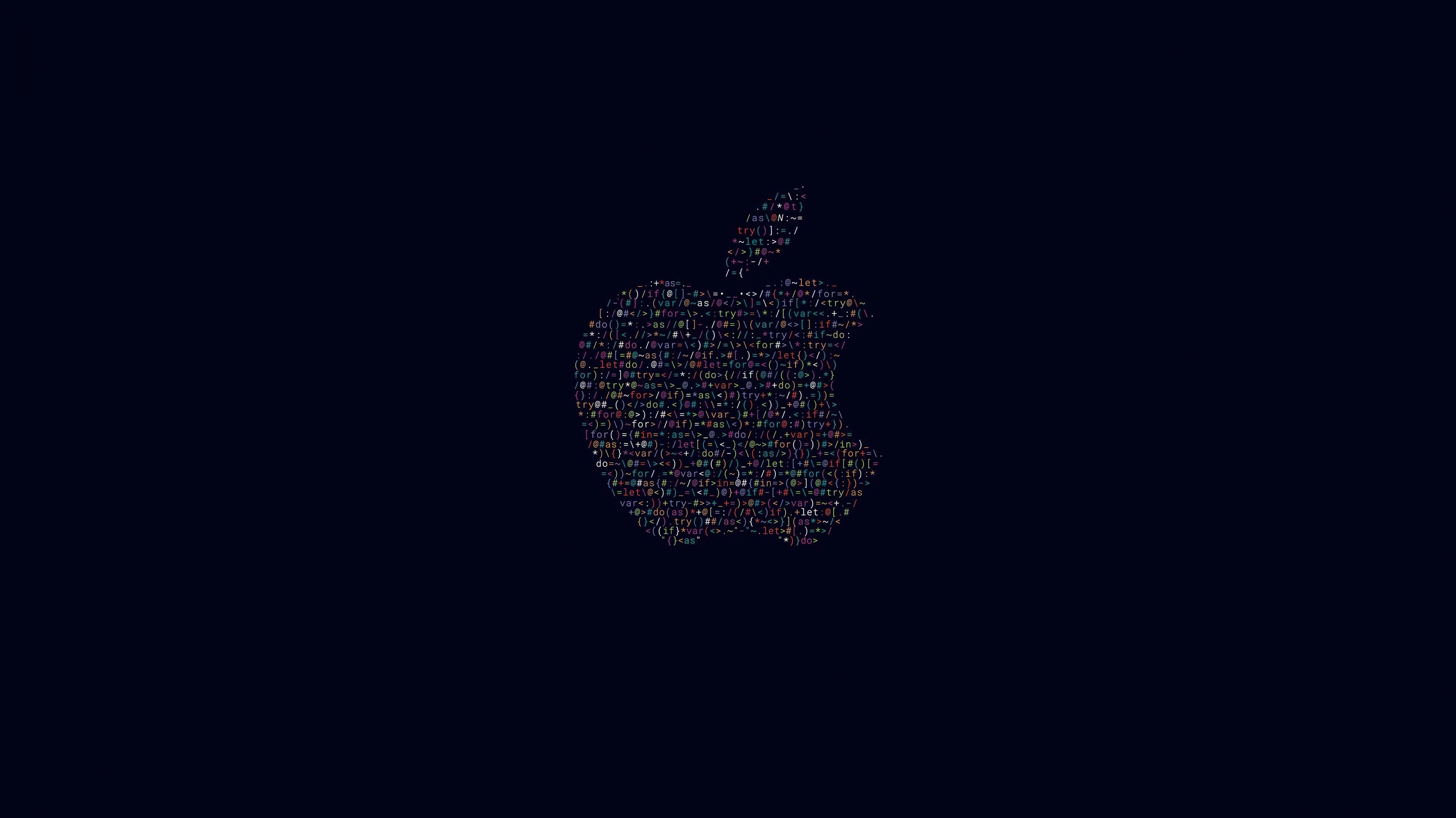 Apple Programming Code Logo 4K Wallpaper iPhone HD Phone 4760h