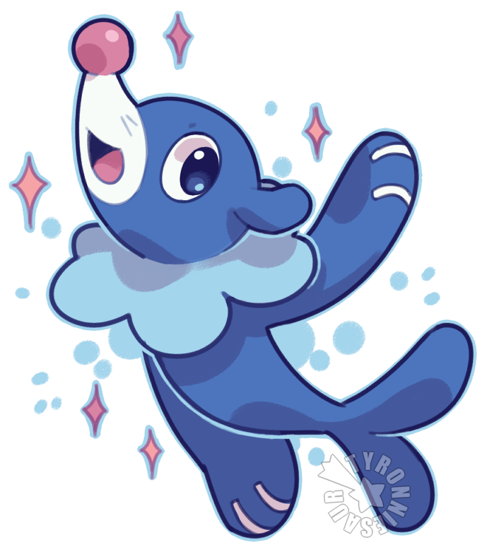 Popplio By Tyronniesaur Wallpaper