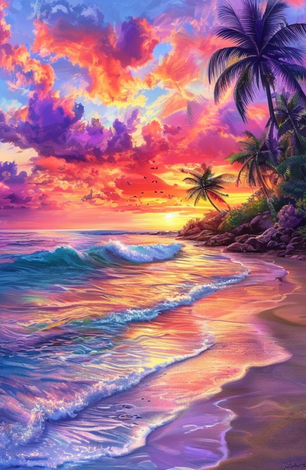 High Resolution Beach Wallpaper
