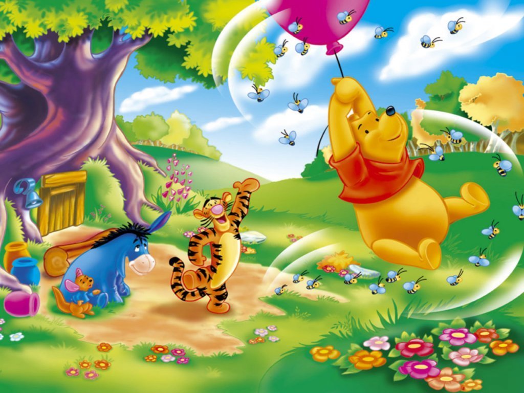 Winnie The Pooh Easter Cards Wallpaper Educational