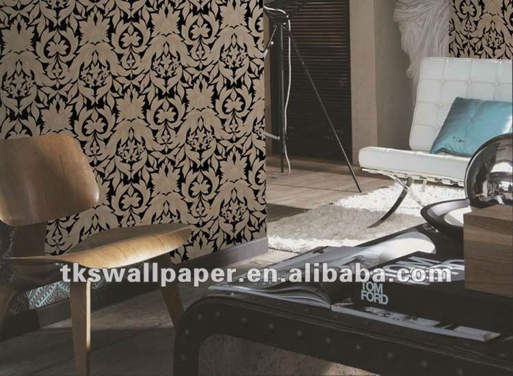 Free download washable kitchen vinyl wallpaper with fireproof feature