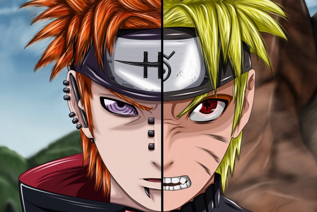 Naruto vs Pain Naruto Shippuden Wallpaper