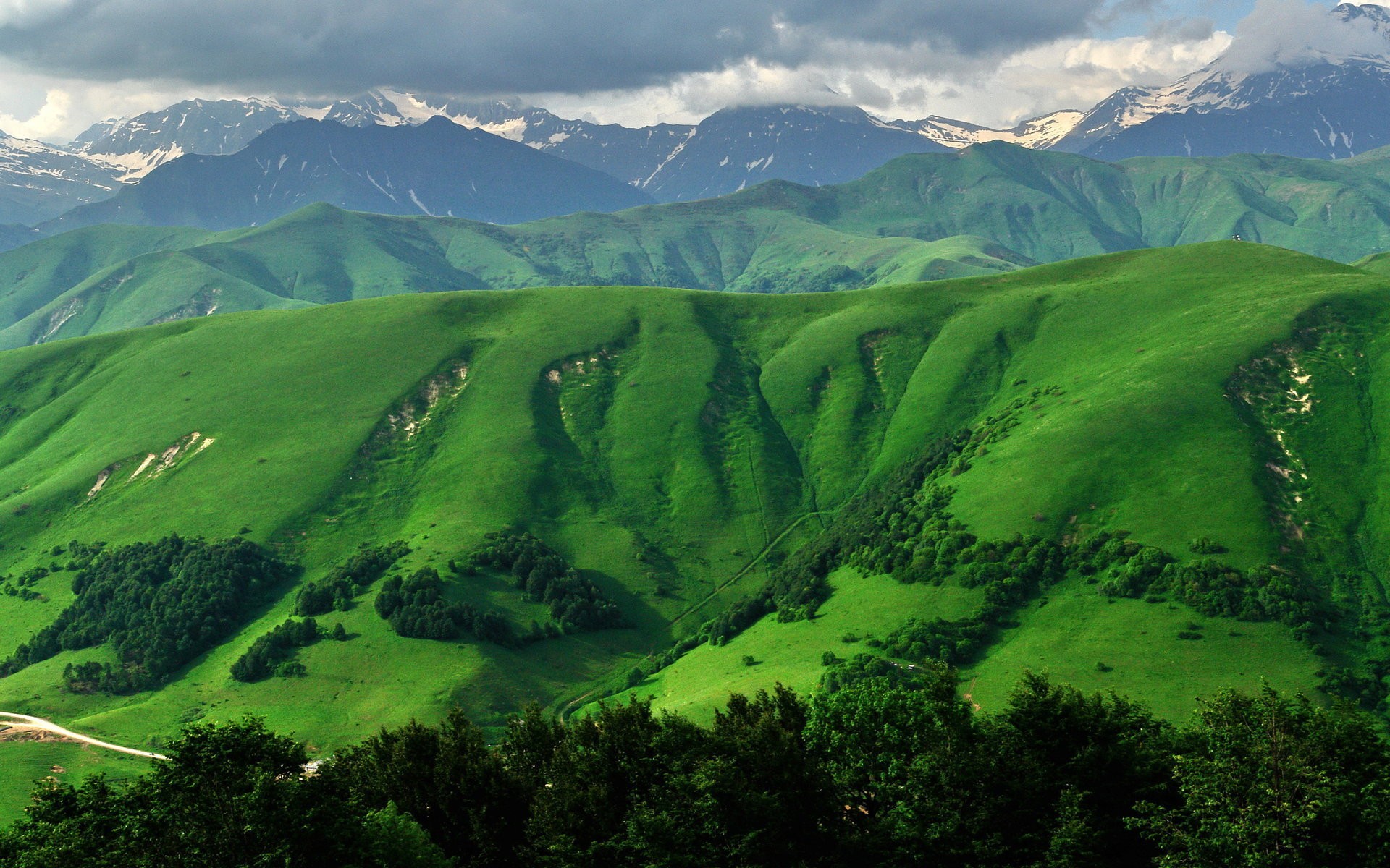 Wallpaper Landscapes Mountains Landscape Image