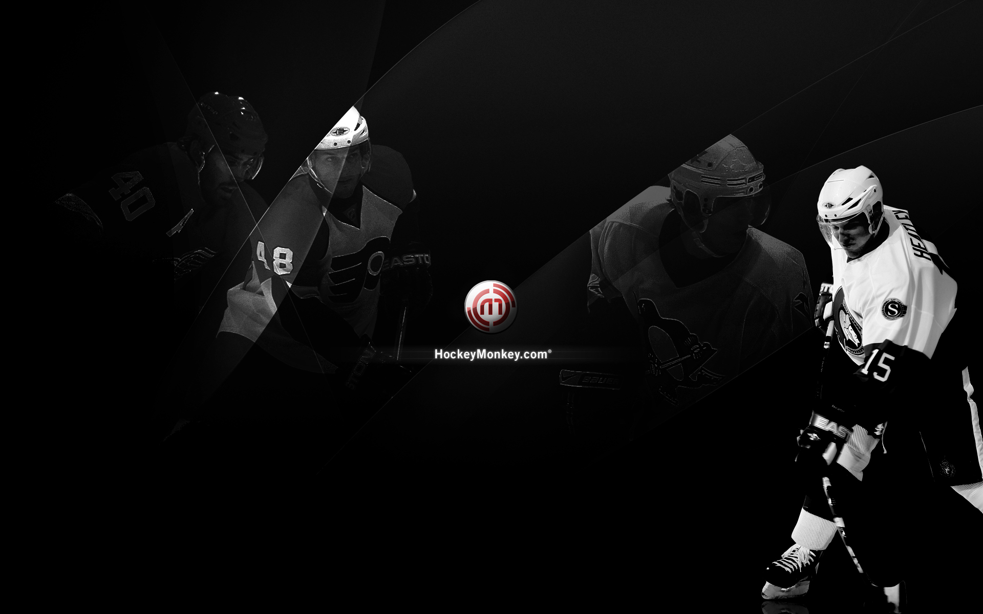 Heatley Malkin Hockey Monkey Wallpaper