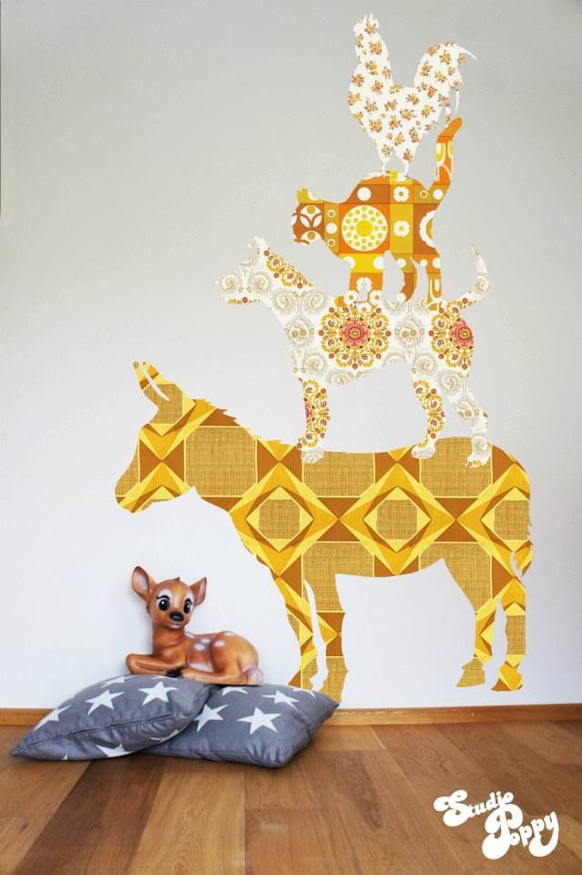 Animals Wallpaper Kidsroom Nursery Baby Ideas