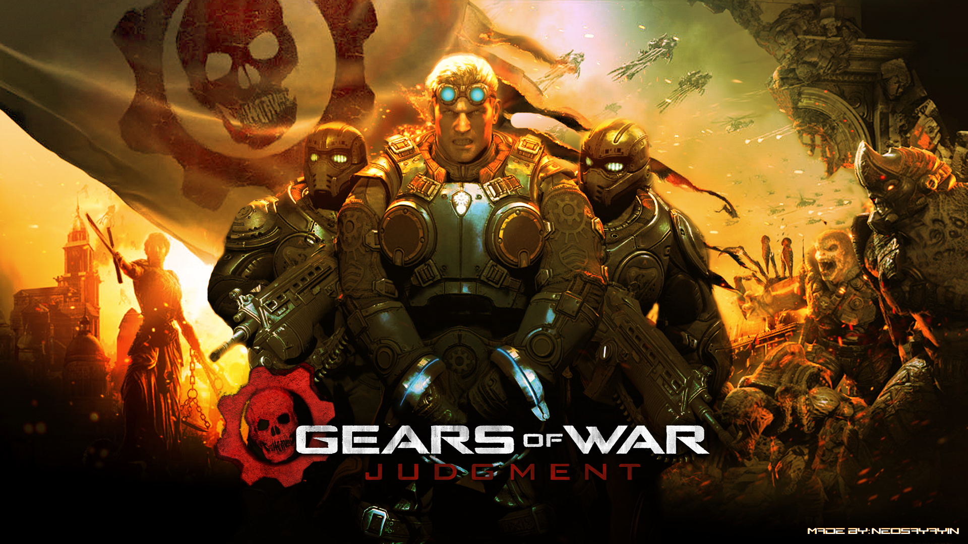 Gears Of War Judgment 1080p Wallpaper