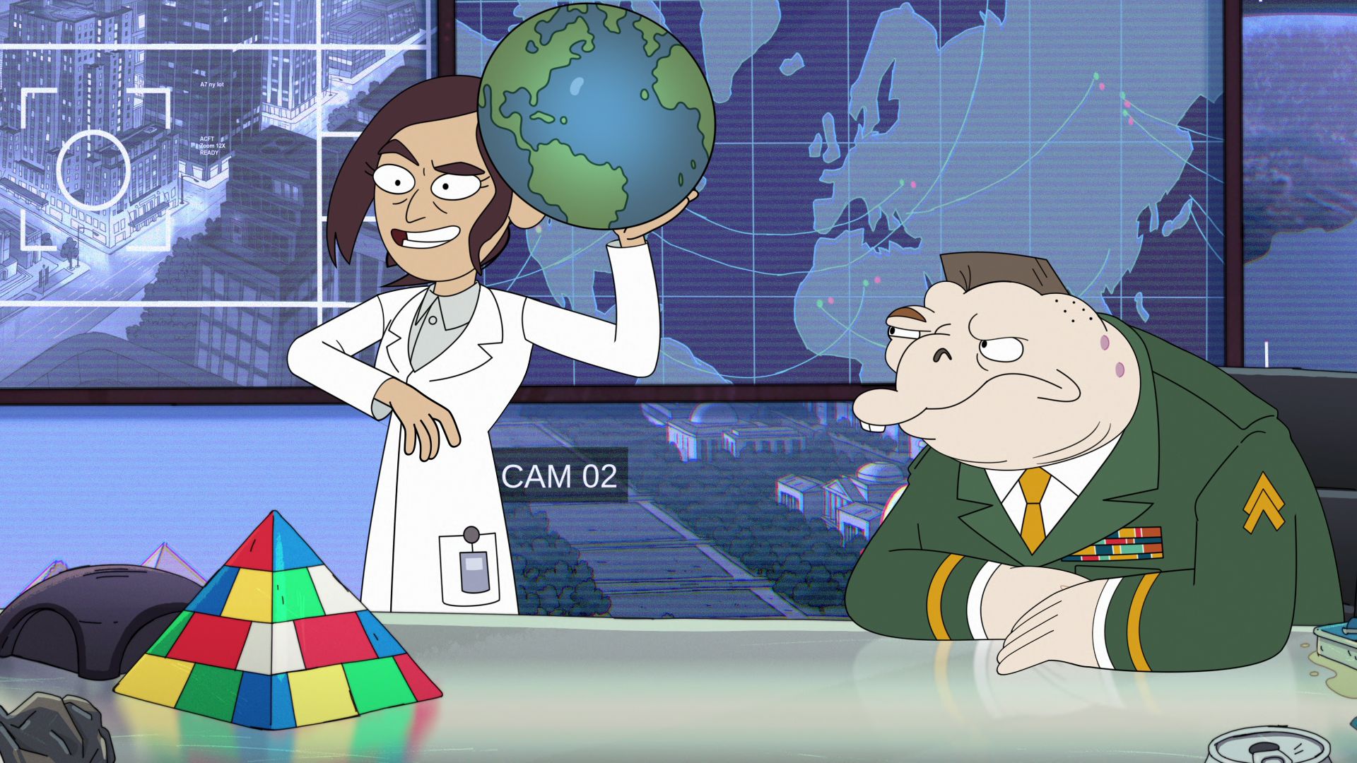 Inside Job Image Reveal Flix Animated Series