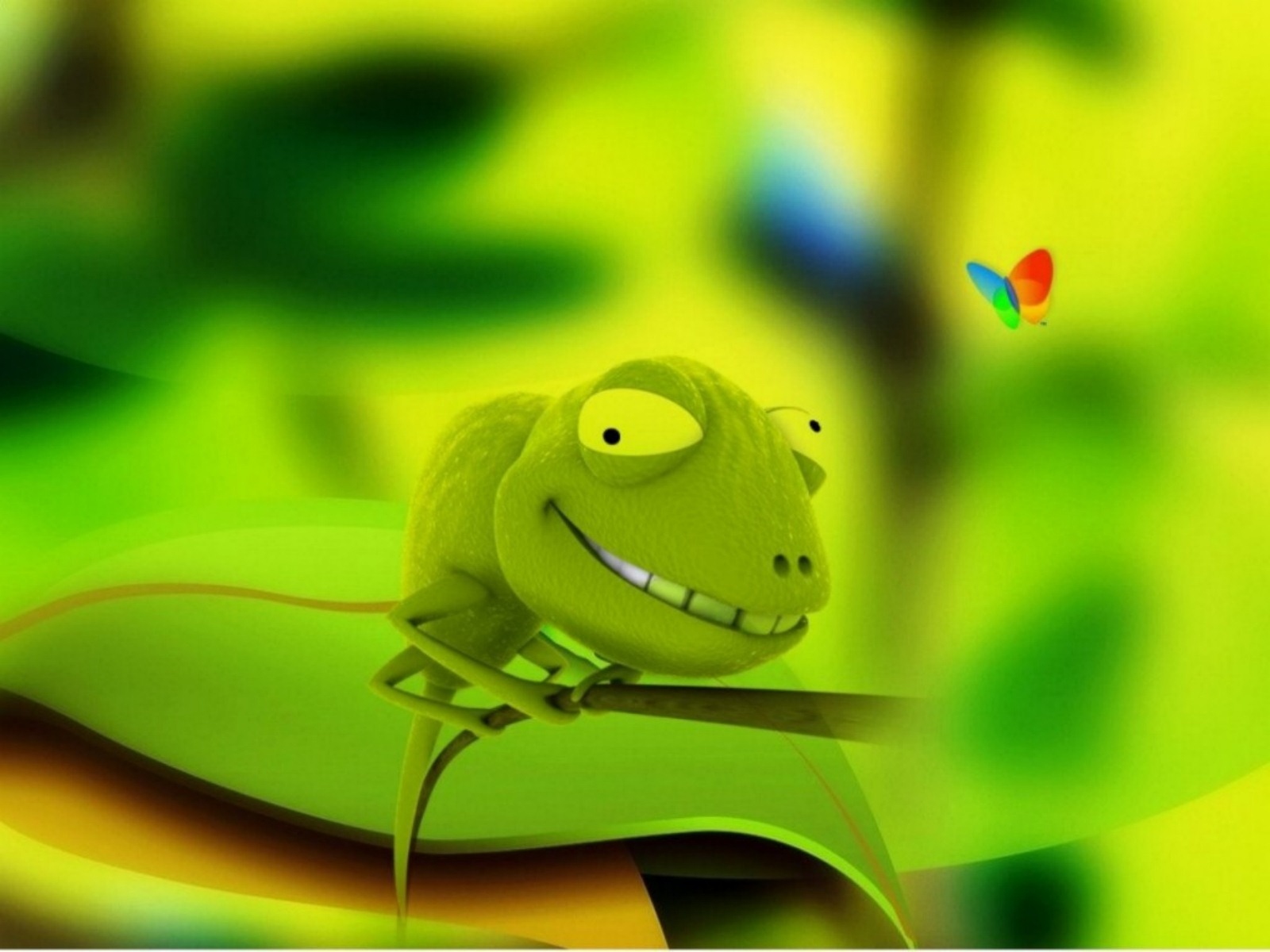 Reptile Suse Linux Wallpaper Funny Zoo