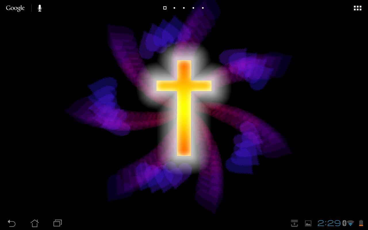 free christian live wallpaper a cross live wallpaper with shapes