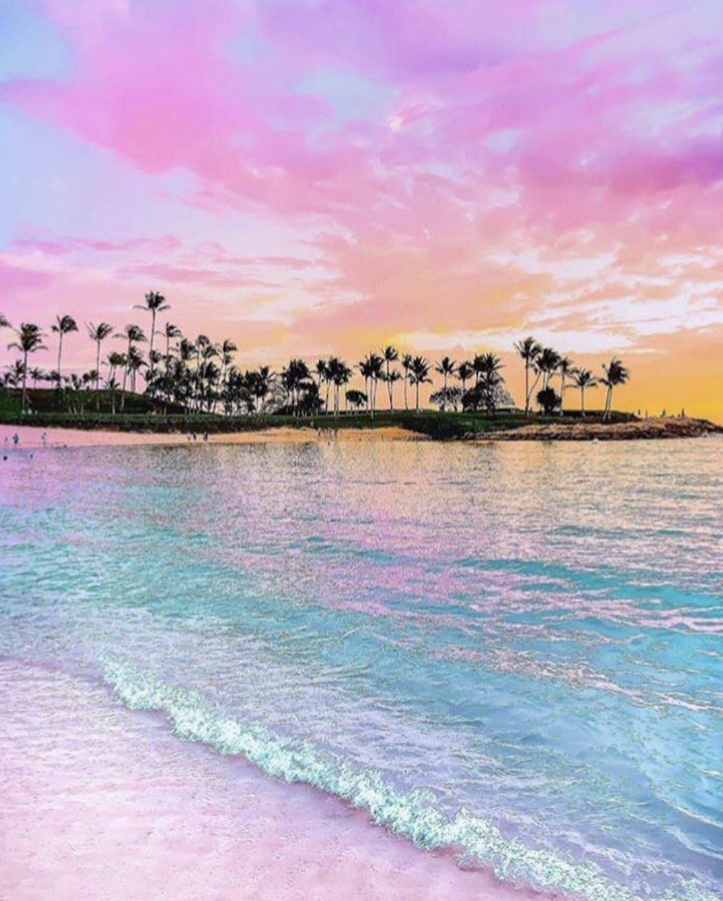 Pink Beach Wallpaper Gorgeous Scenes Artofit