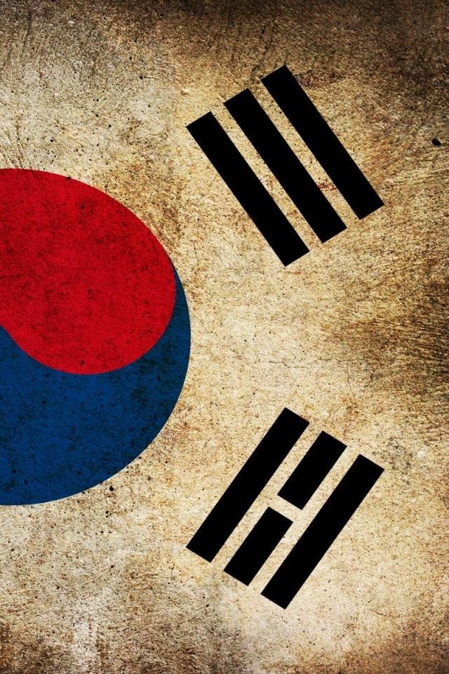 Korean Flag iPhone HD Wallpaper
