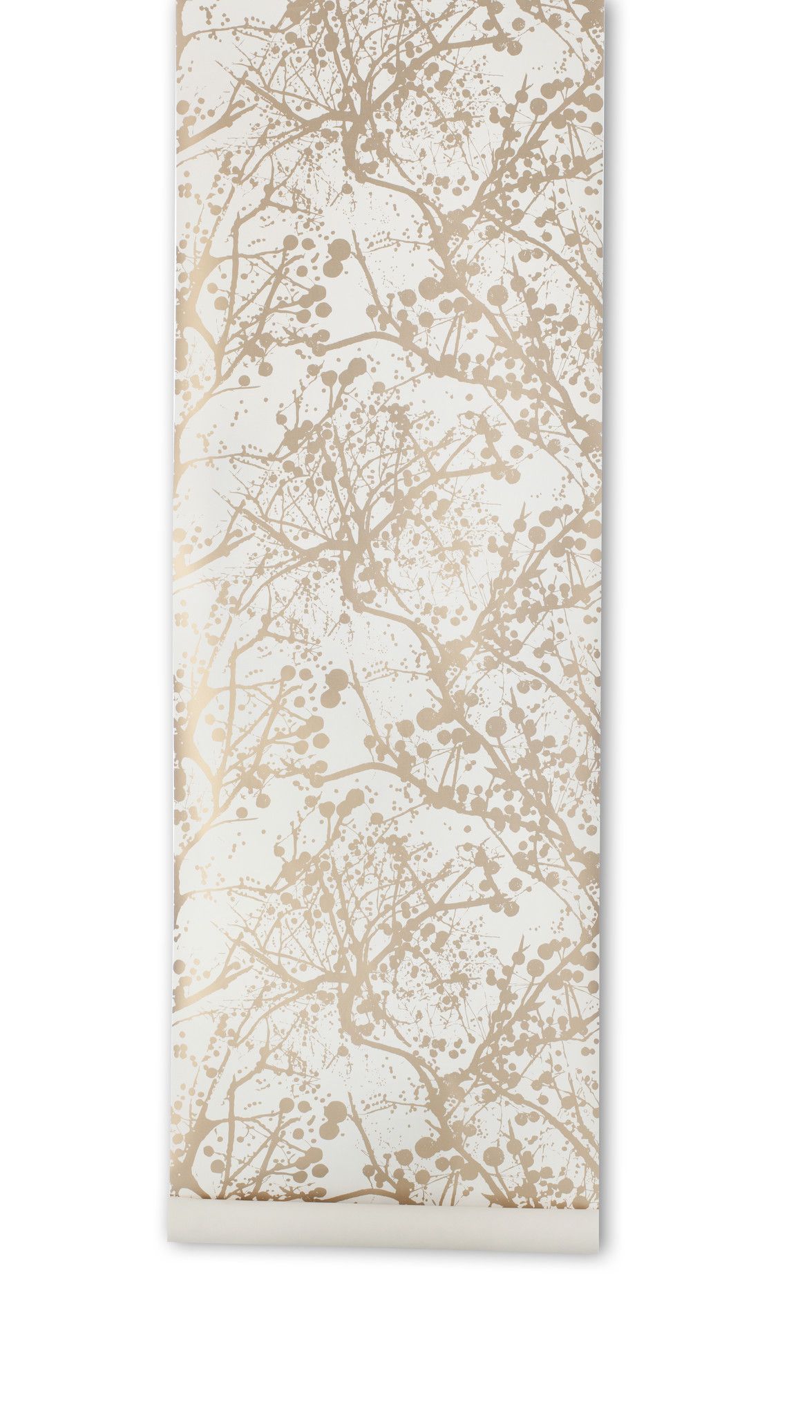 Wilderness Wallpaper Pushy Livingroom Gold Painting