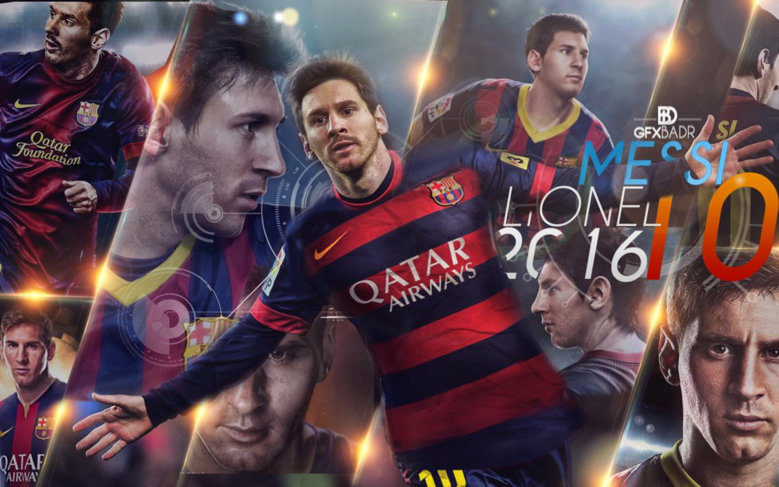 Wallpaper Messi New By Badr Ds