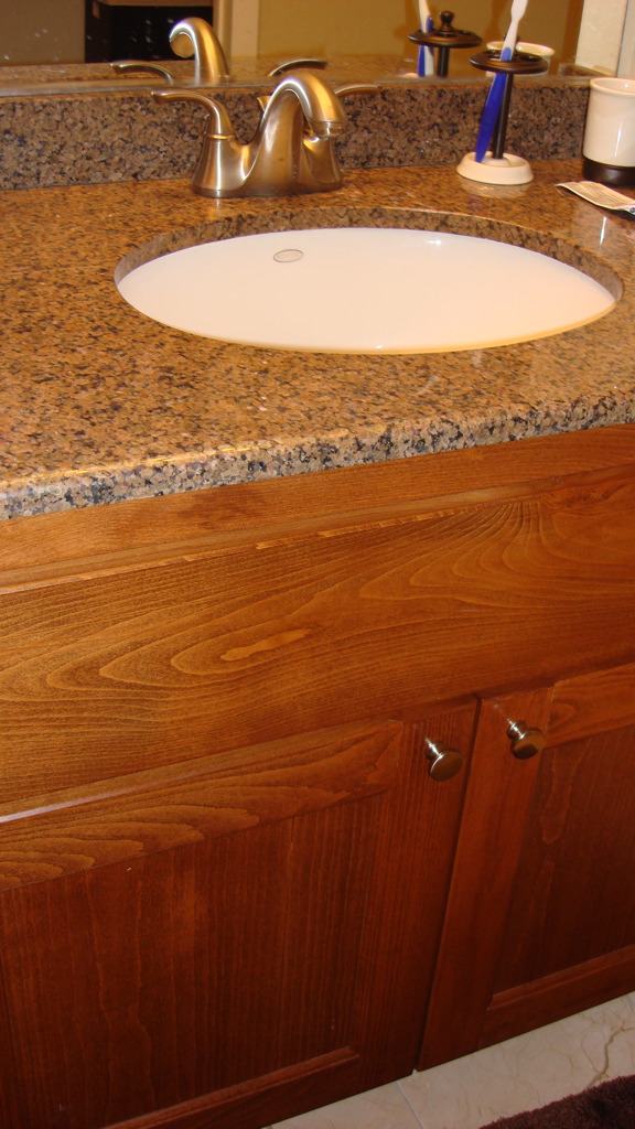 Amazing Bathroom Sinks For Granite Countertops Detail Photo