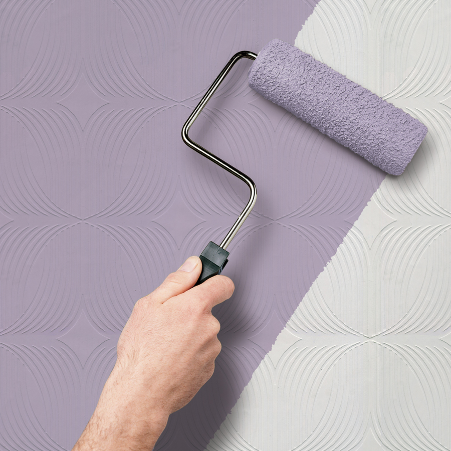 Shop Allen Roth Strippable Prepasted Paintable Wallpaper At Lowes
