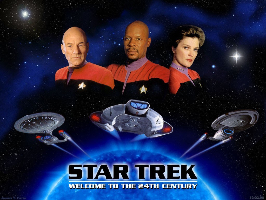 Crew Star Trek The Next Generation Wallpaper