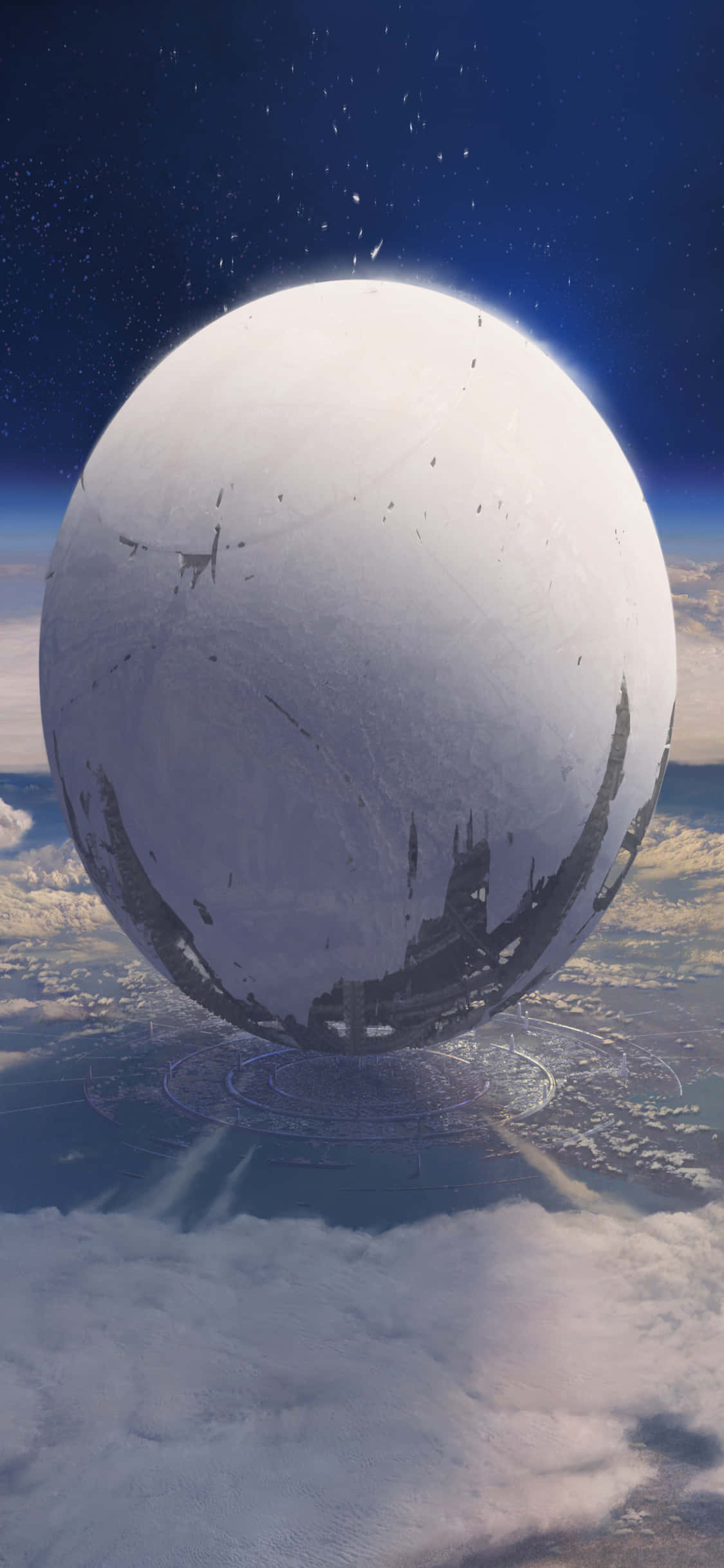Take On Your Journey To Victory With The iPhone Xs And Destiny Wallpaper