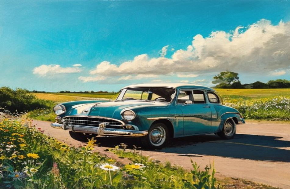 Old Car Wallpaper