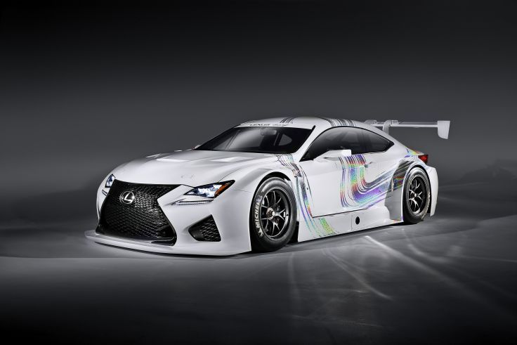 Lexus Rcf Gt3 Concept Race Racing Tuning Wallpaper Background
