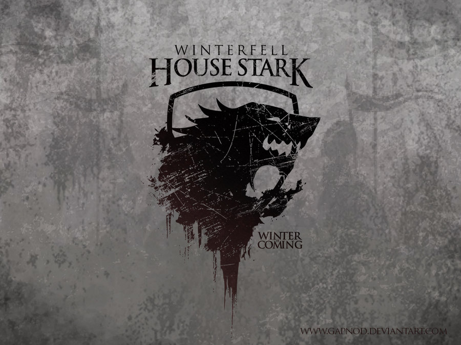 House of Stark logo HD wallpaper | Wallpaper Flare