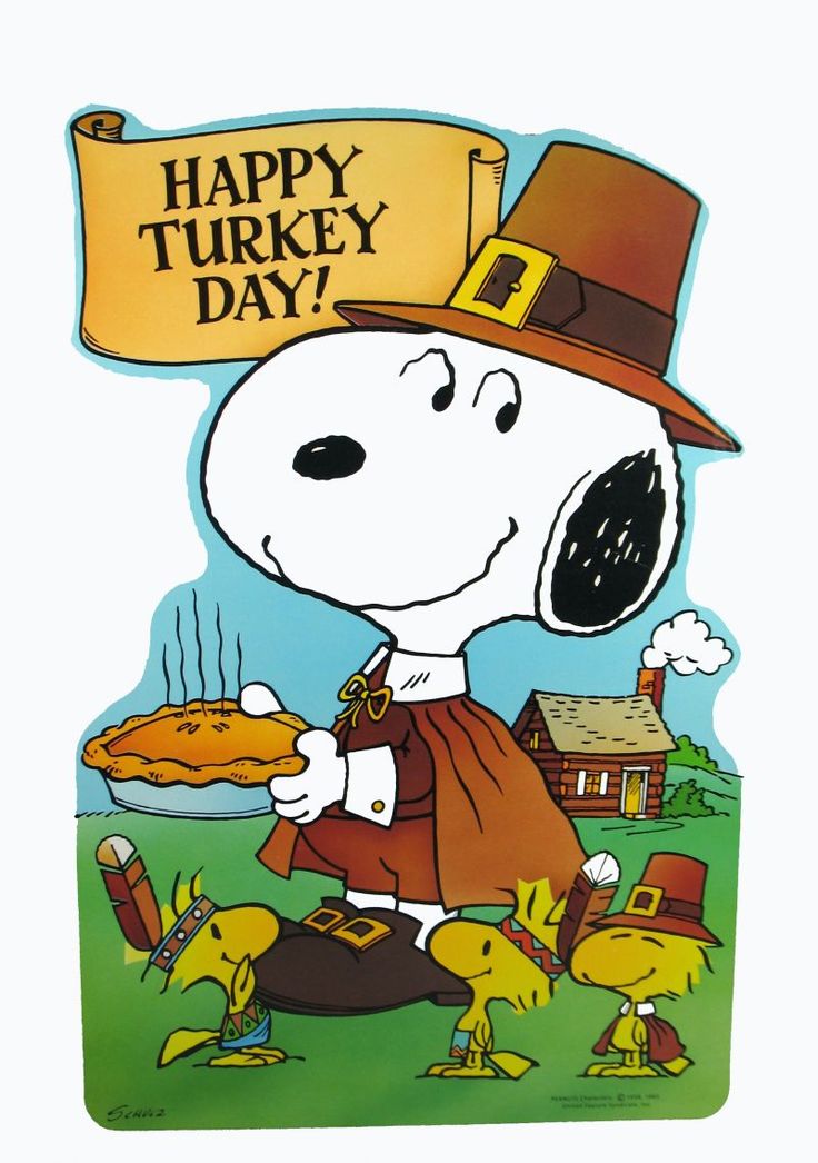 Snoopy Thanksgiving Desktop Wallpaper HD