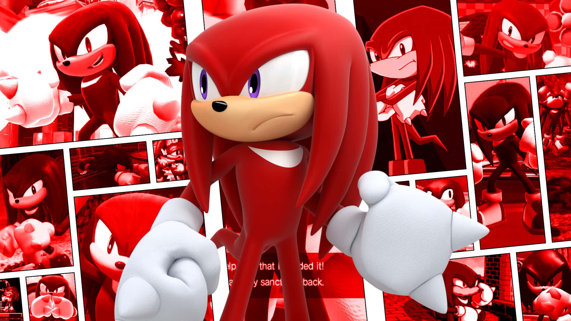 Knuckles The Echidna Wallpaper