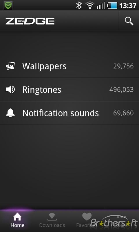 i want to zedge ringtones for android phones